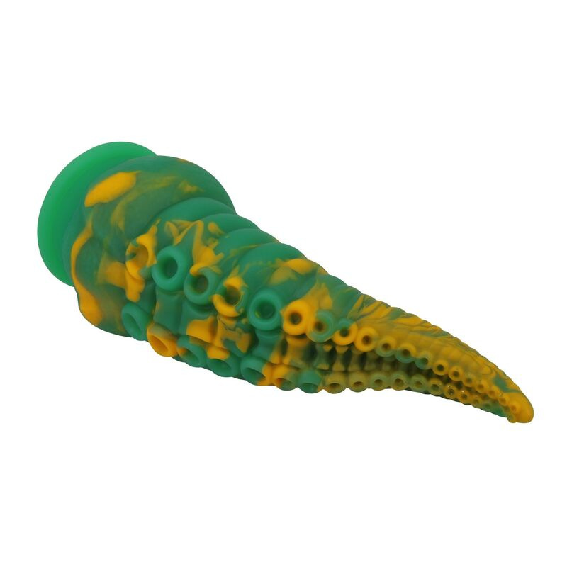 Power monsters - abyssal colossus bicolor fantasy silicone dildo 22.5 cm Ø 6 cm 4