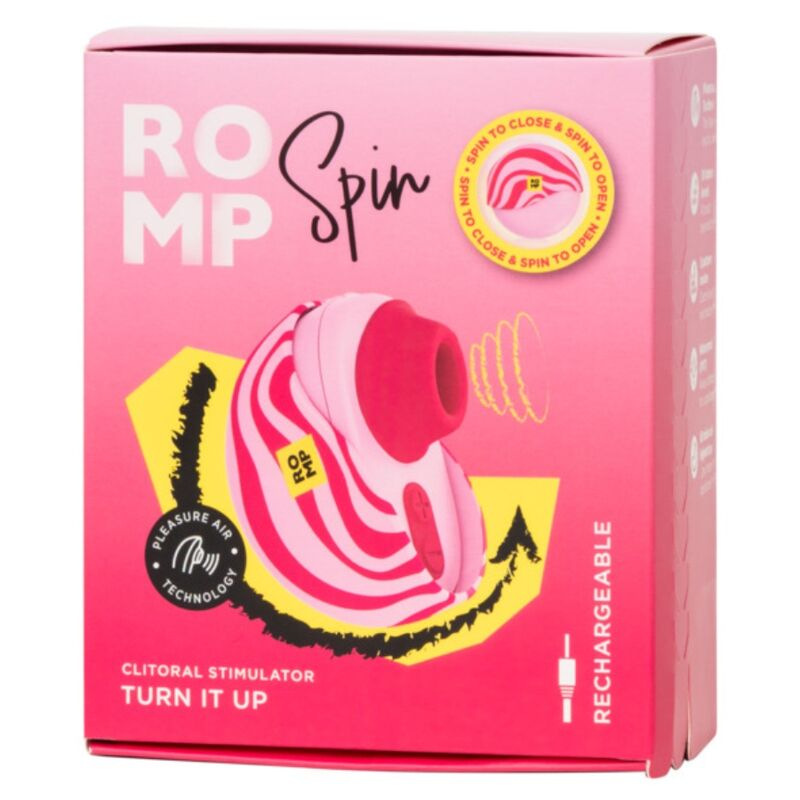 Romp - spin clitoral suction antitude with rotating opening and closing 8