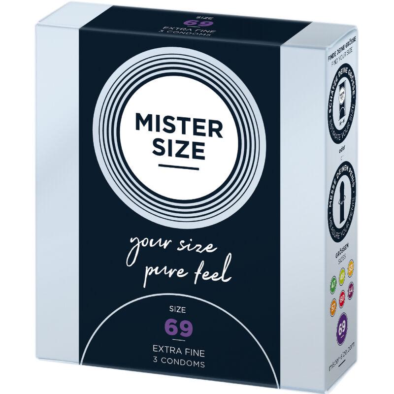 Mister size - condoms size xxxl 69 mm (3 units) 1