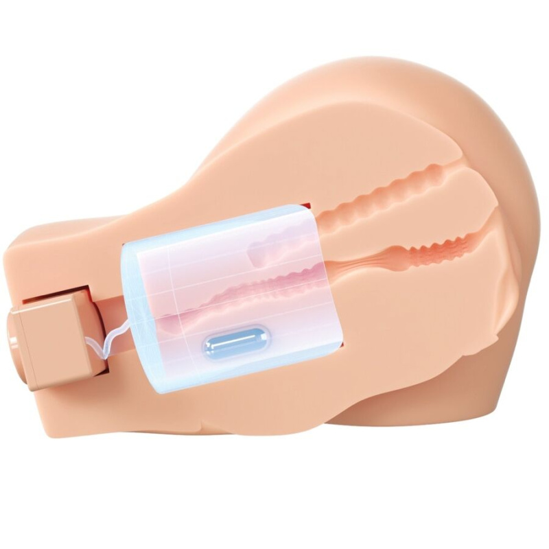 Pdx elite - back that ass up realistic vibrating vagina and anus masturbator 3