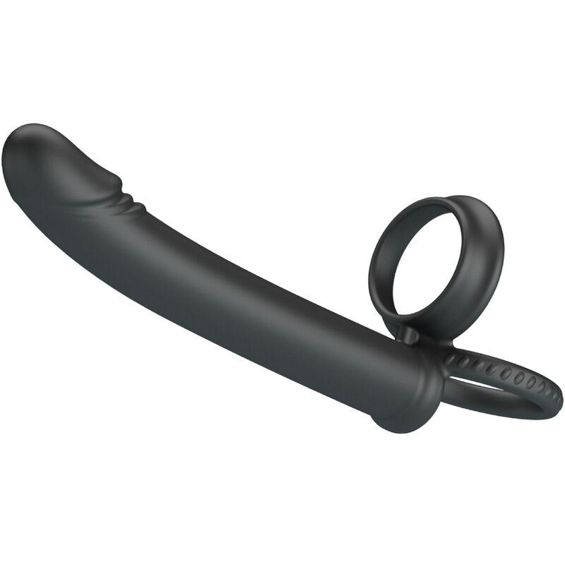 Pretty love - dillion double penetration double cock ring black 4