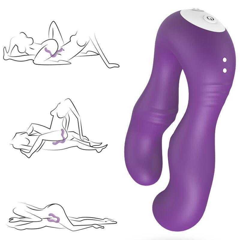 Armony - Seraph Vibrator Double Remote Control Purple