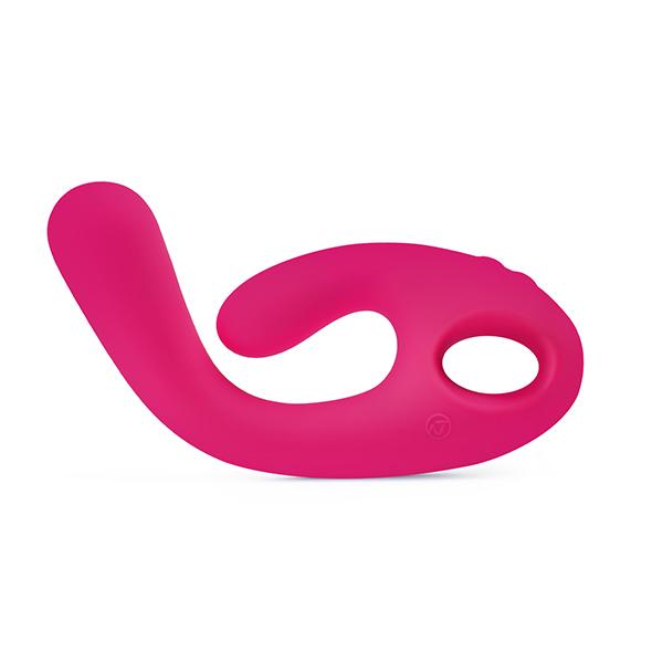 Nomi Tang - Flex Bi Bendable Dual Stimulation Vibrator Pink