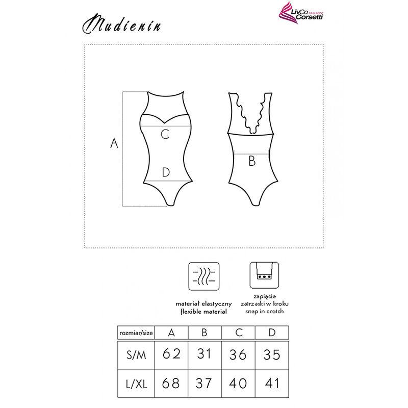 Livco Corsetti Fashion - Mudienin Lc 90654 Body Black 4