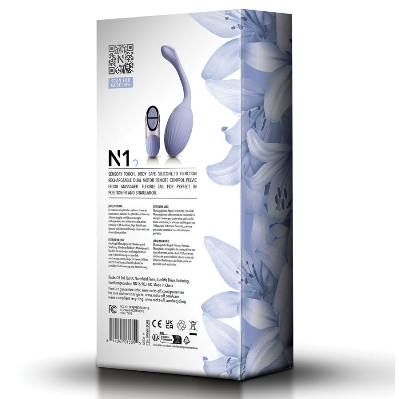 Niya - n1 kegel pelvic massager with remote control 4