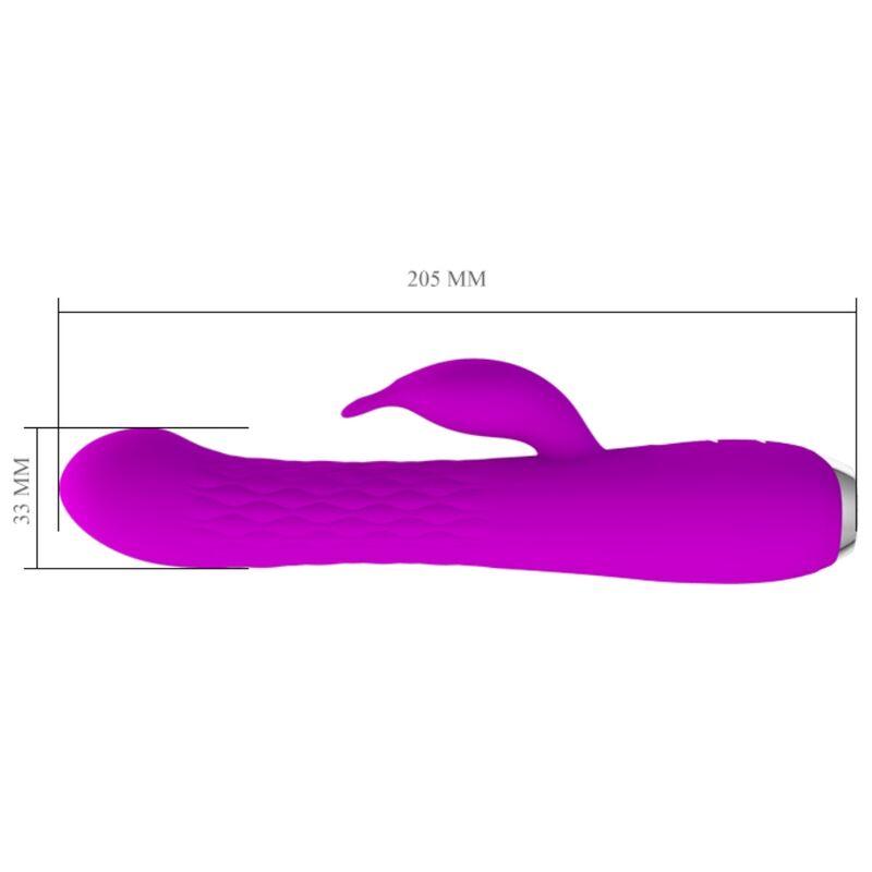 Pretty Love Molly Rechargeable Vibrator Rotating Function 2