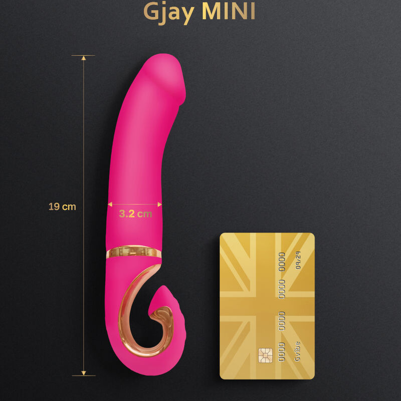 G-vibe - gjay mini pink silicone vibrator 1