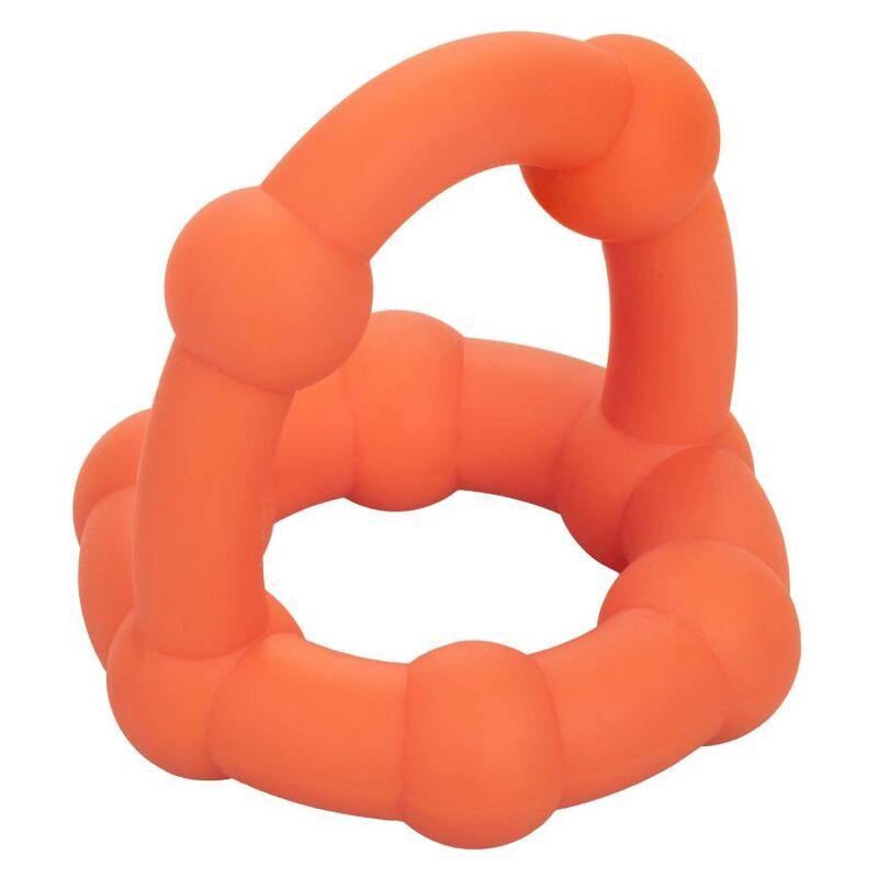 California Exotics Alpha All Star Ring Orange 9
