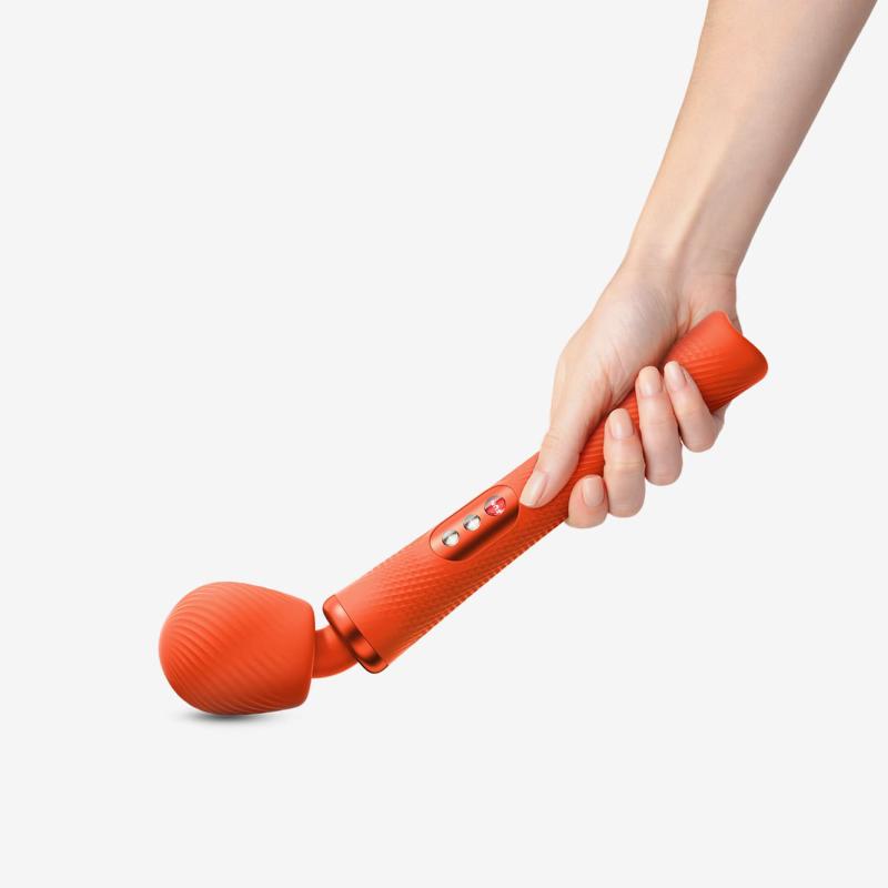Fun Factory - Vim Weighted Rumble Wand Sunrise Orange 6