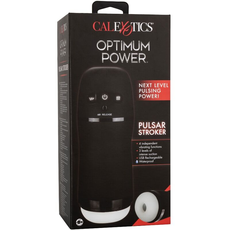 Calexotics - optimum power vibrating suction masturbator 9