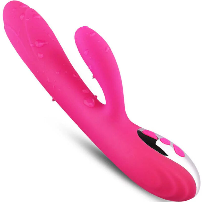 Armony - flexible vibrator & stimulator with fuchsia heat effect 3