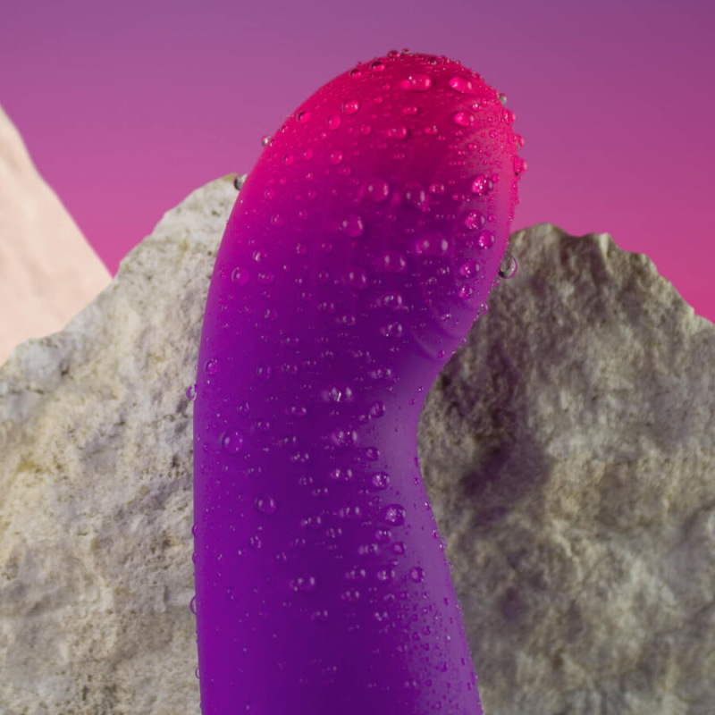 Rocks- off - glow girl vibe discreet purple g-spot vibrator 2