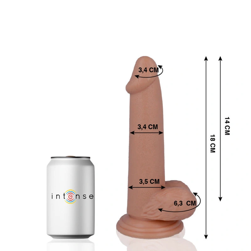 Mr intense - 10 realistic cock 18 cm -o- 3.4 cm
