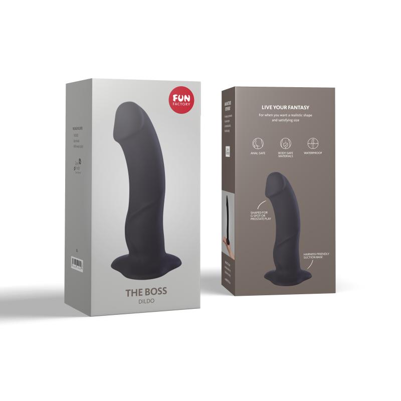 Fun Factory - The Boss Stub Dildo Black 2