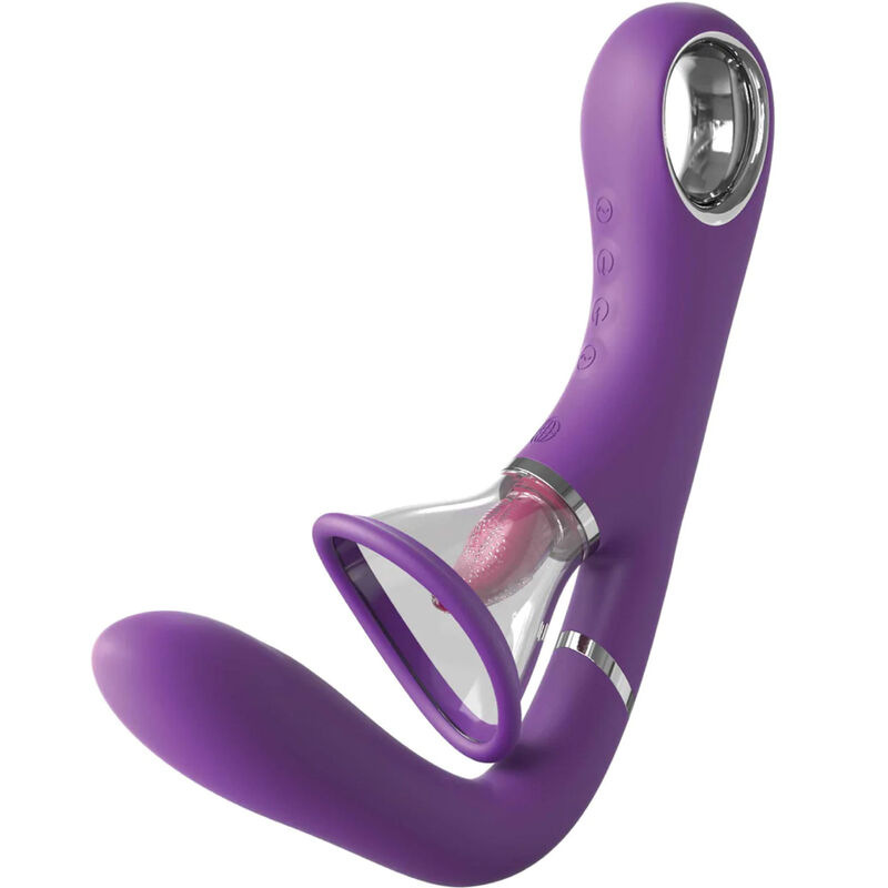 Fantasy for her - simultaneous g-point & clitoris stimulator