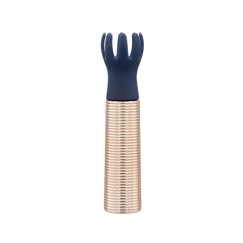 Pillow Talk - Secrets Choices 6 Piece Mini Massager Set Navy Blue/Rose Gold 15