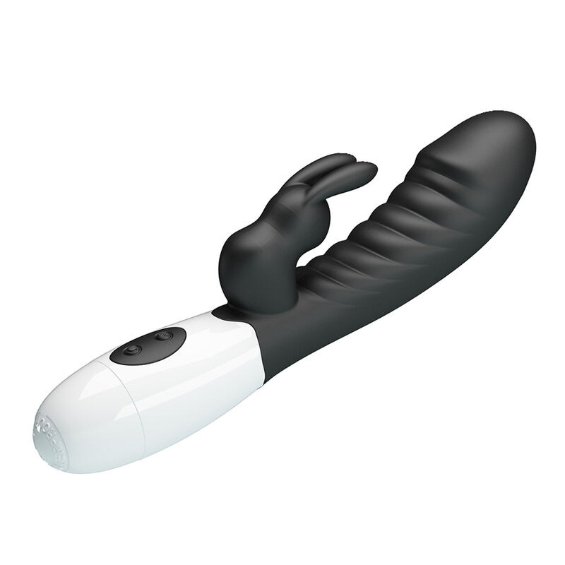 Pretty love - naughty bunny 30 function rabbit vibrator black 1