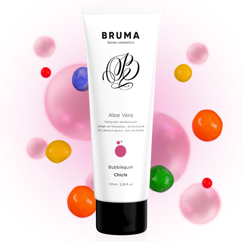 Bruma - aloe vera sliding gel bubblegum flavor 100 ml 6