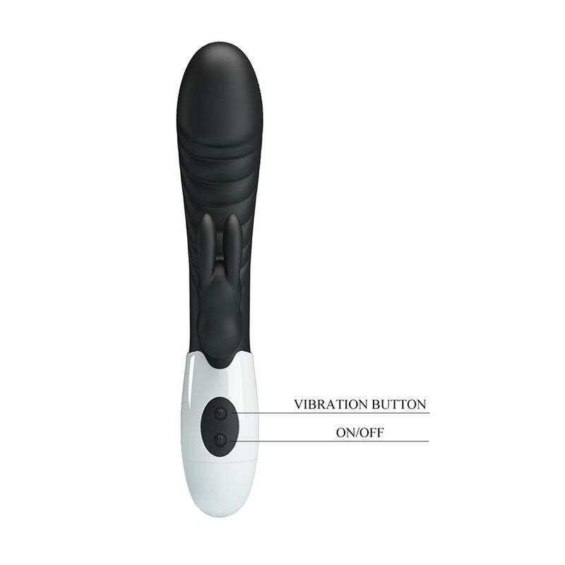Pretty love - naughty bunny 30 function rabbit vibrator black 7