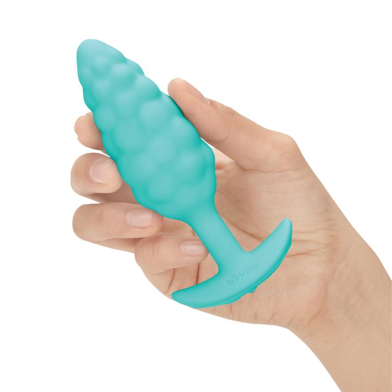 B-Vibe - Bump Texture Plug Mint 4