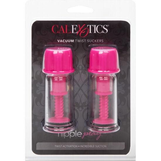 Calex Vacuum Twist Suckers Pink