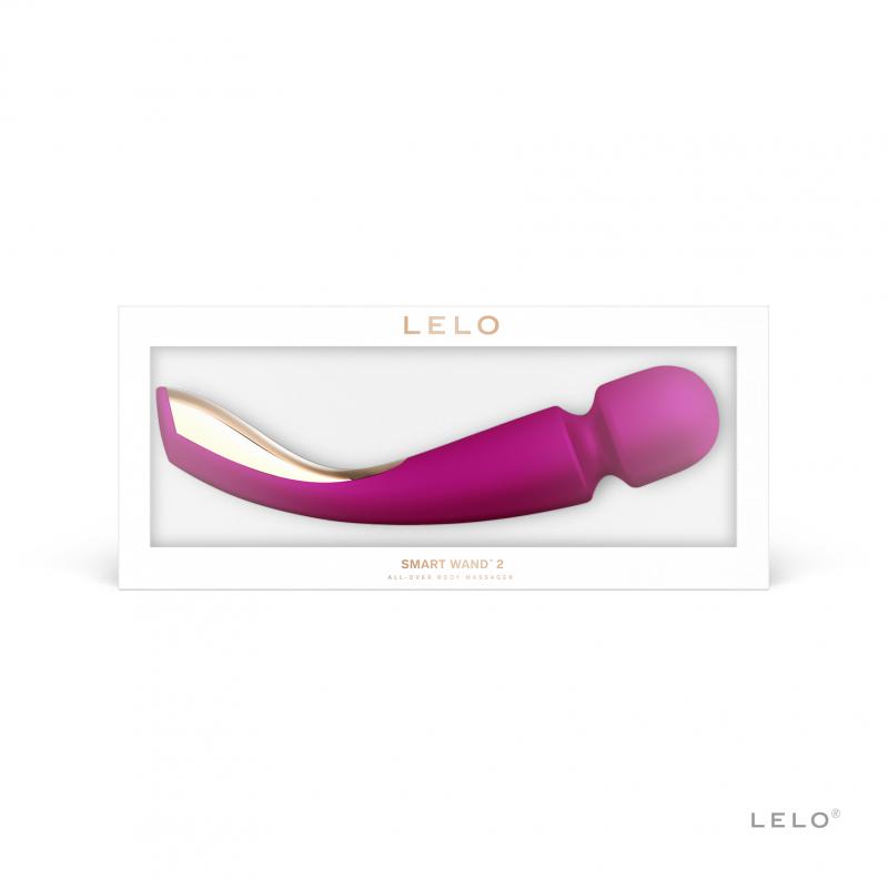 Lelo - Smart Wand 2 Massager Medium Deep Rose - Masážna Hlavica