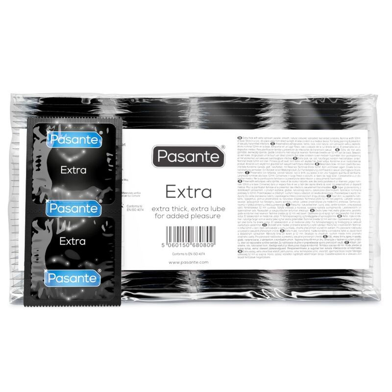 Pasante - kondómy extra 144 ks