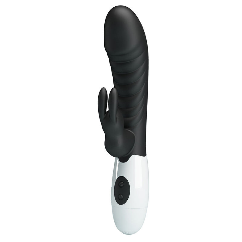 Pretty love - naughty bunny 30 function rabbit vibrator black 5