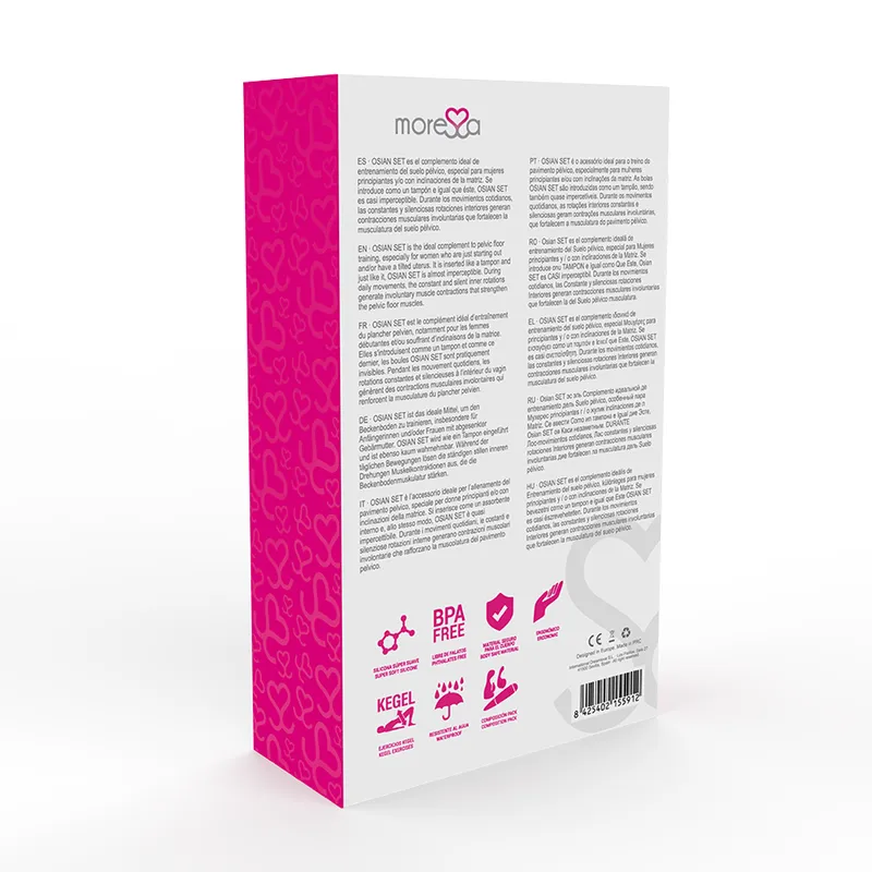 Moressa - Osian Set Premium Silicone Pink 3
