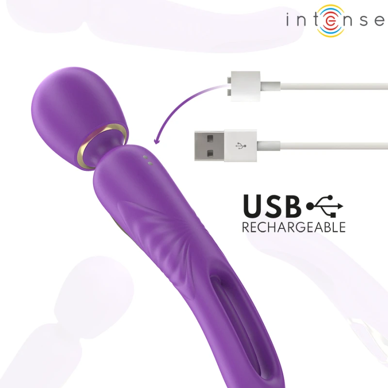 Intense - christy vibrating wand with flipping tongue 5