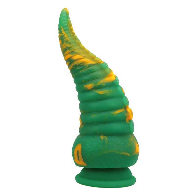 Power monsters - abyssal colossus bicolor fantasy silicone dildo 22.5 cm Ø 6 cm 1