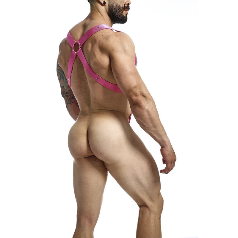 Mob - dngeon cross back harness pink one size 3