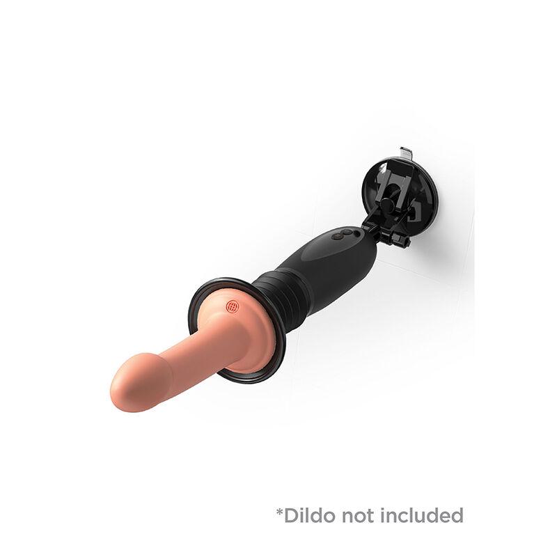 Fetish Fantasy Series - Body Dock Thruster Dildo Clamp With 7 Push Modes Black