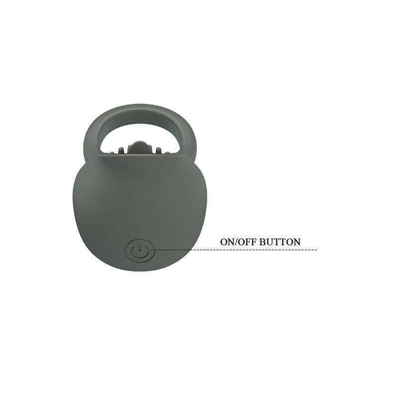 Pretty love - rechargeable vibrating ring with oral stimulation 2