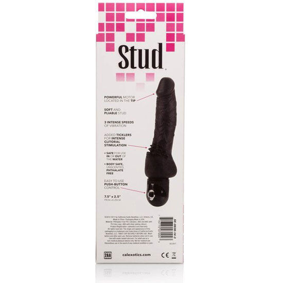 Calexotics - power stud cliterrific black vibrator 2