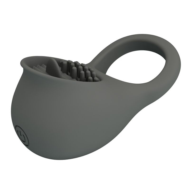 Pretty love - rechargeable vibrating ring with oral stimulation 4