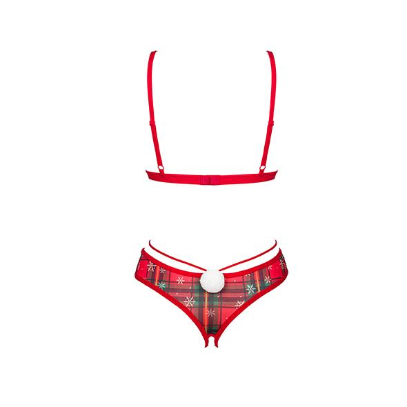 Obsessive - Ms Merrilo Set Red Xs/S