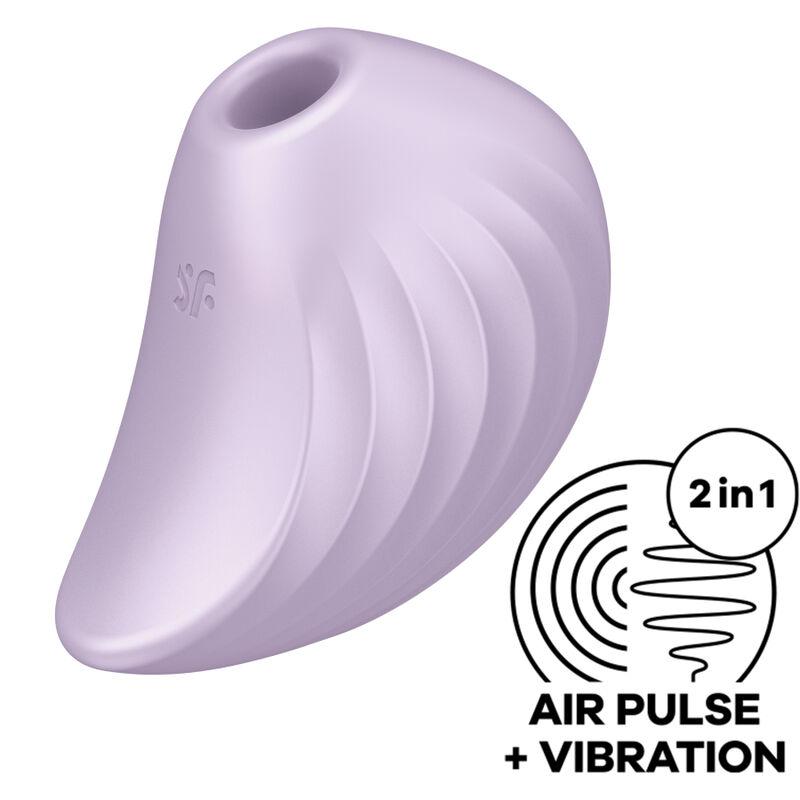 Satisfyer Pearl Diver Stimulator & Vibrator - Violet