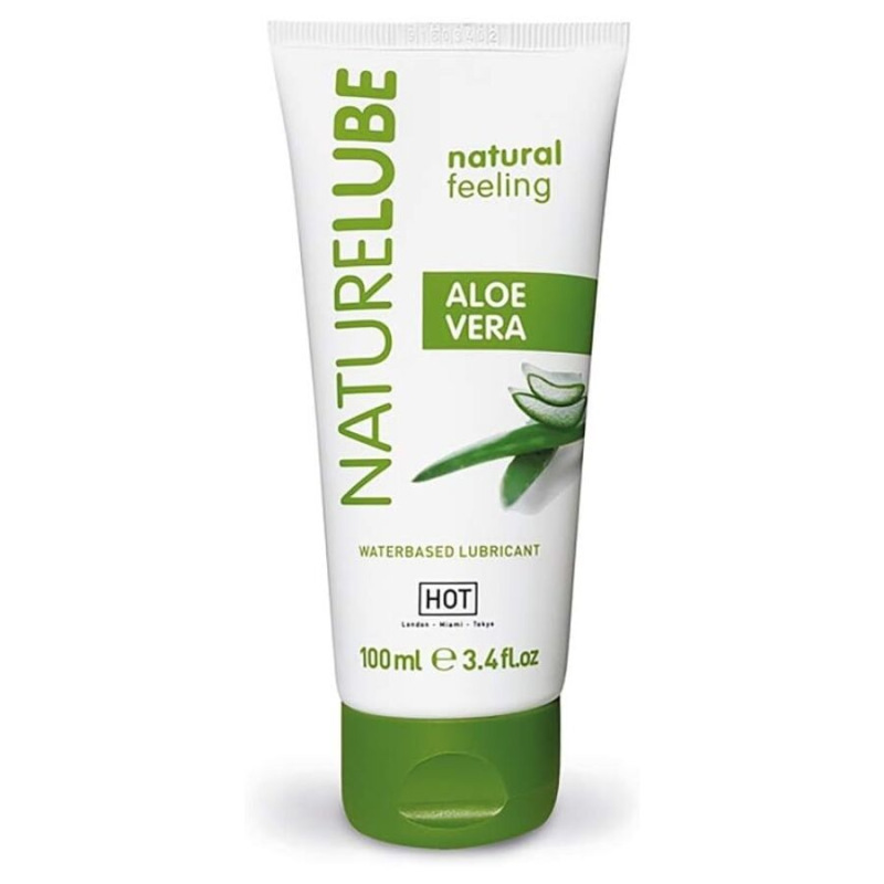 Hot - nature lube waterbased aloe vera 100 ml