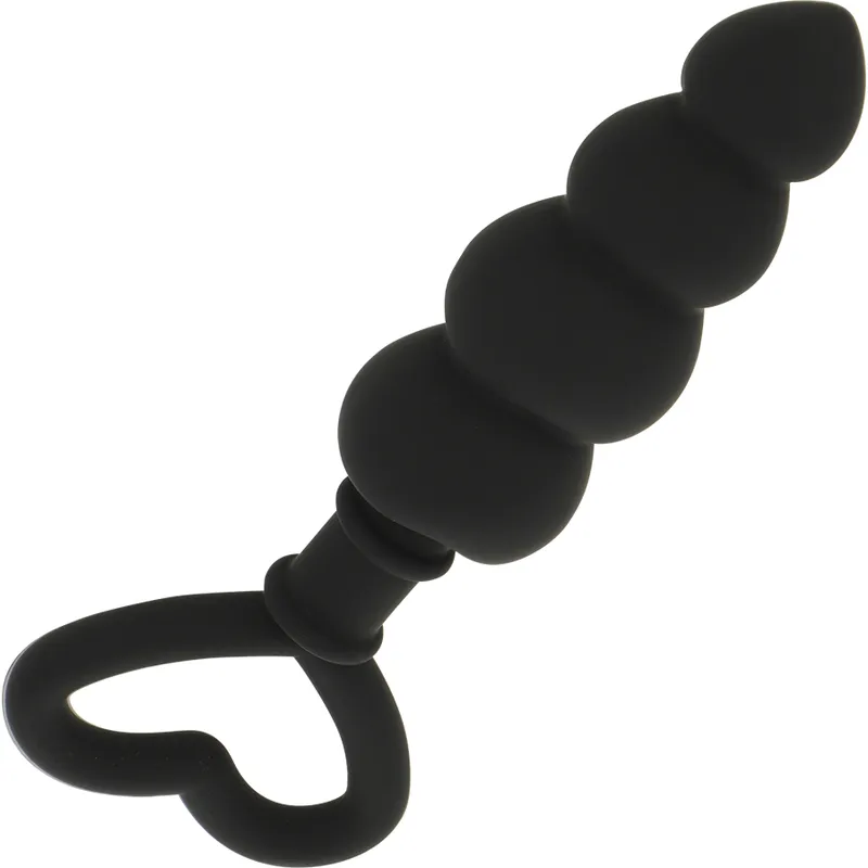 Ohmama Silicone Buttplug With Heart Ring 1