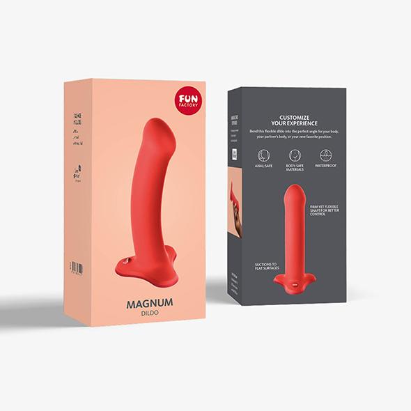 Fun Factory - Magnum Dildo Flashy Coral 12