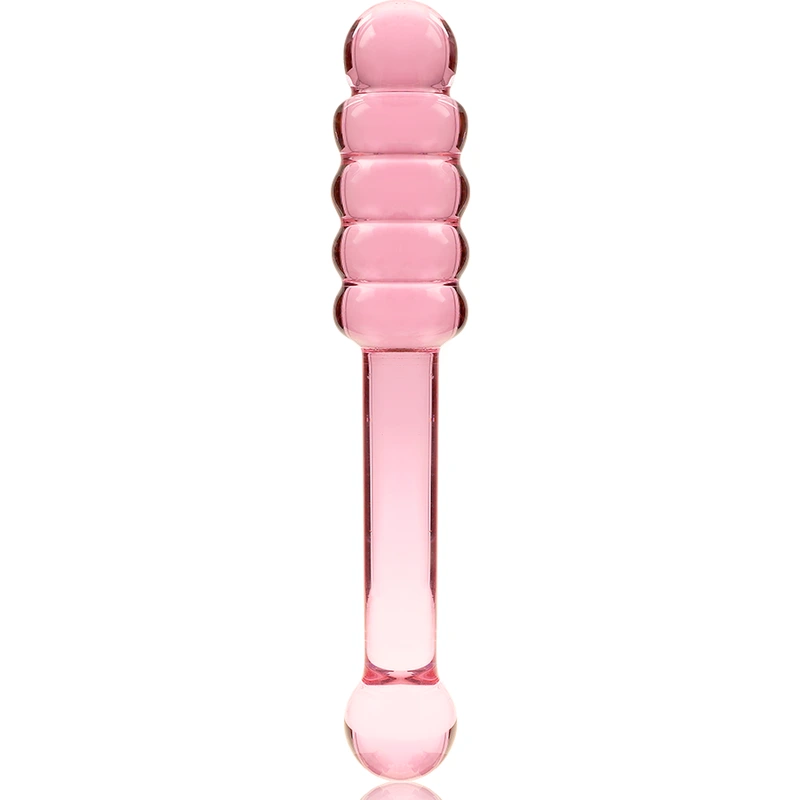 Nebula series by ibiza - model 20 dildo borosilicate glass pink 20.5 cm -o- 3 cm 4