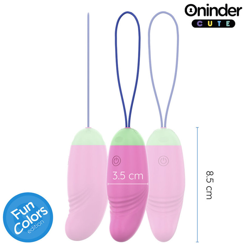 Oninder cute - love pleasure vibro-rotating egg 360 silicone - free worldwide app 3