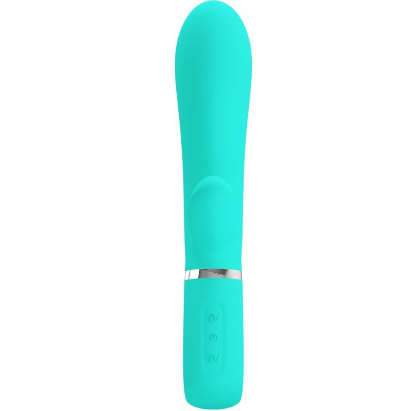 Pretty love - thomas multifunction g-spot vibrator aqua green 1
