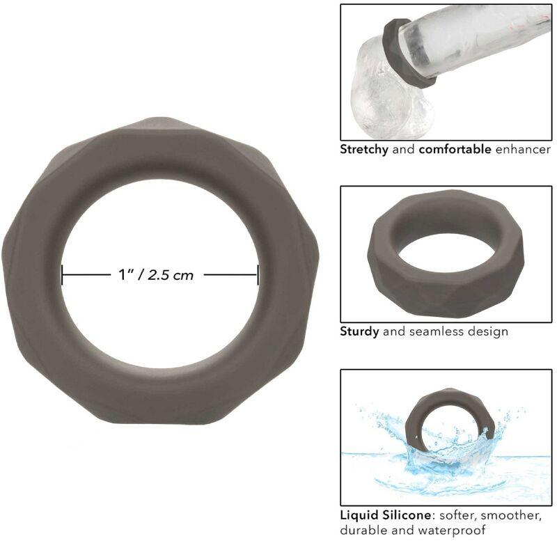 California Exotics - Alpha Prolong Prismatic Ring Grey 6