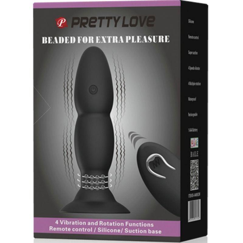 Pretty Love Plug With Vibrator And Rotation Functions By Rem 7