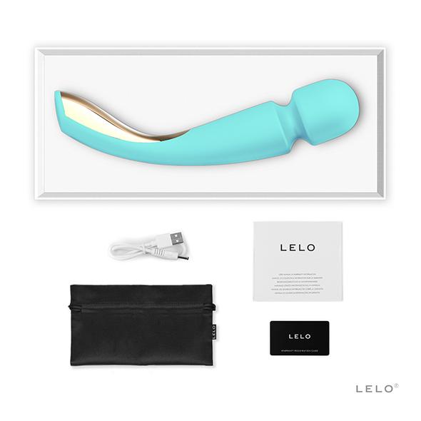 Lelo - Smart Wand 2 Massager Large Aqua - Masážna Hlavica 6