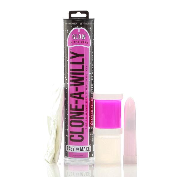 Clone A Willy - Clone-A-Willy Kit Glow In The Dark Magenta