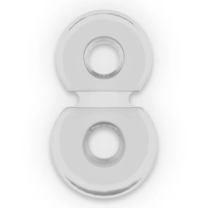 Powering Super Flexible Resistant Ring Double  Pr12 Clear 8