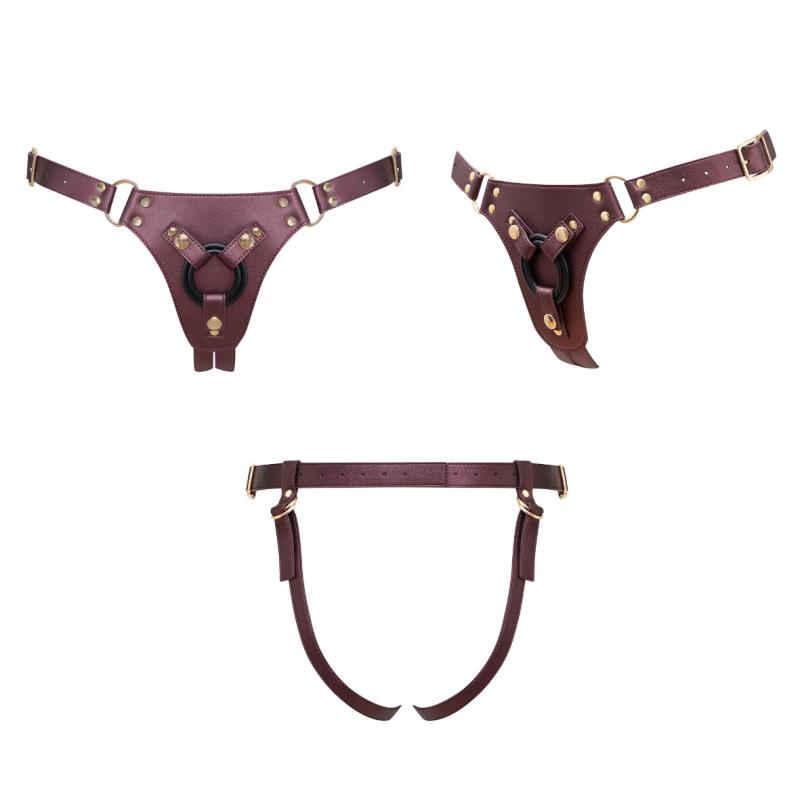 Strap-On-Me - Generous Harness Purple